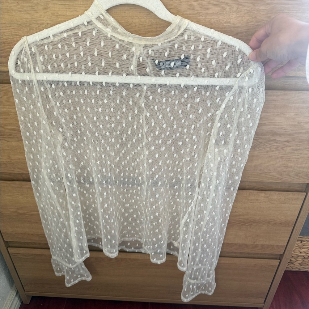 Reformation Sheer Top